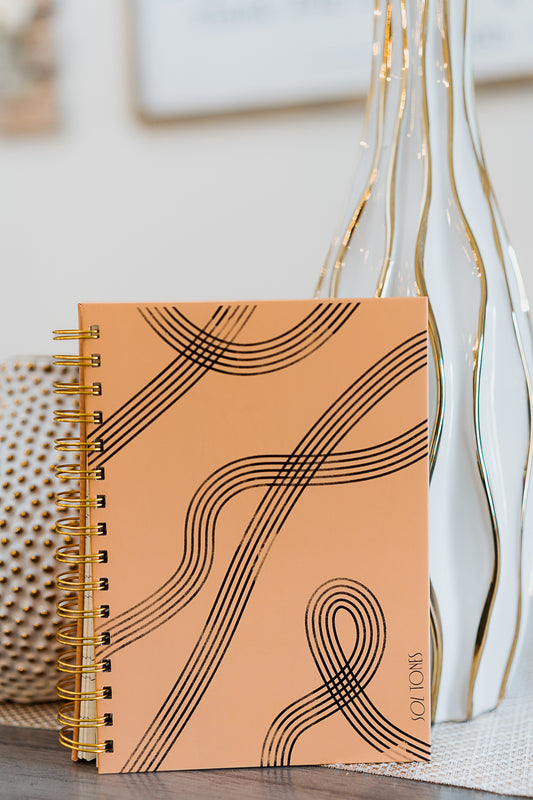 Signature Notebook - Nude